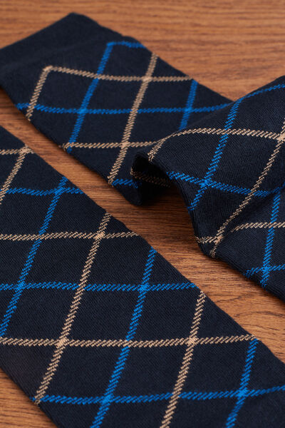 Long Patterned Soft Cotton Socks