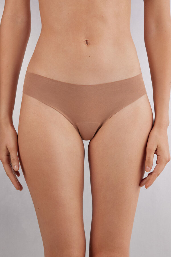 Seamless Cotton Brazilian Briefs