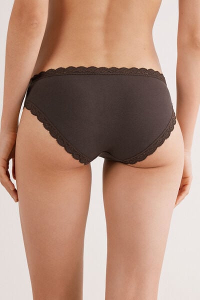 Cotton and Lace Knickers