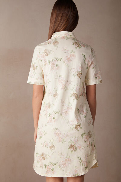 Scent of Roses Cotton Nightdress