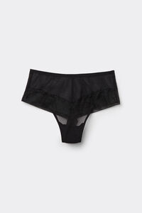 Chilot Brazilian Tip Culotte cu Talie Înaltă A Timeless Night