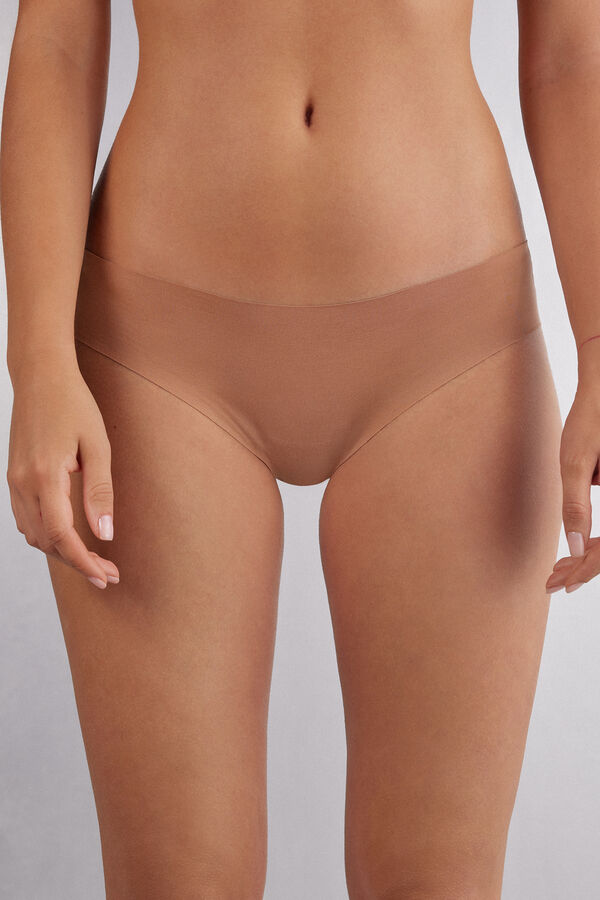 Cuecas de algodão elástico sem costuras