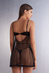 Babydoll en tulle et dentelle SENSUAL FLOWERS