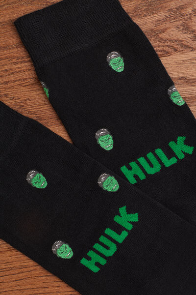 Chaussettes courtes Hulk en coton doux