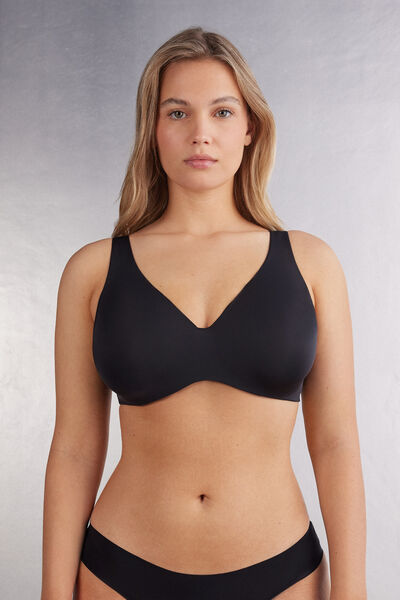 Soutien-gorge balconnet en microfibre légère GRETA