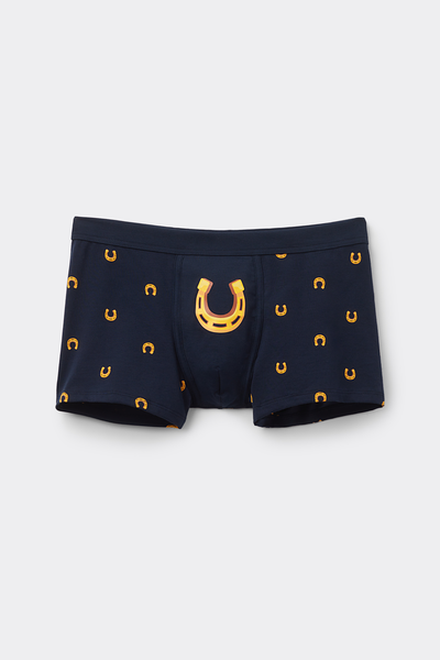 Superior Pamut Boxer Nyomott Patkómintával
