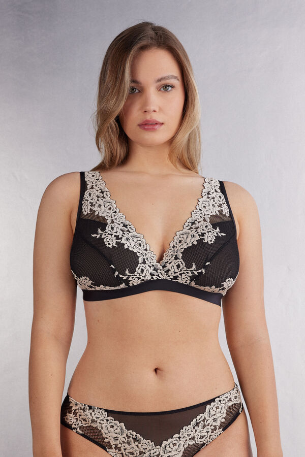 Pretty Flowers Lara Triangle Bra