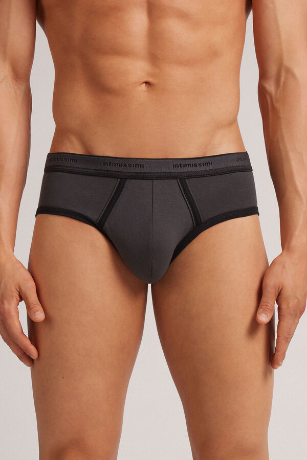 Slip homme en coton Superior à logo