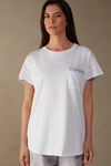 Boyfriend's Shirt Short-Sleeved Supima® Cotton Top