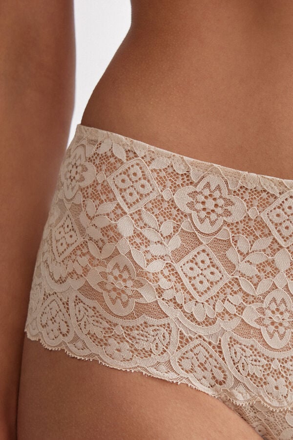 Shorty en dentelle
