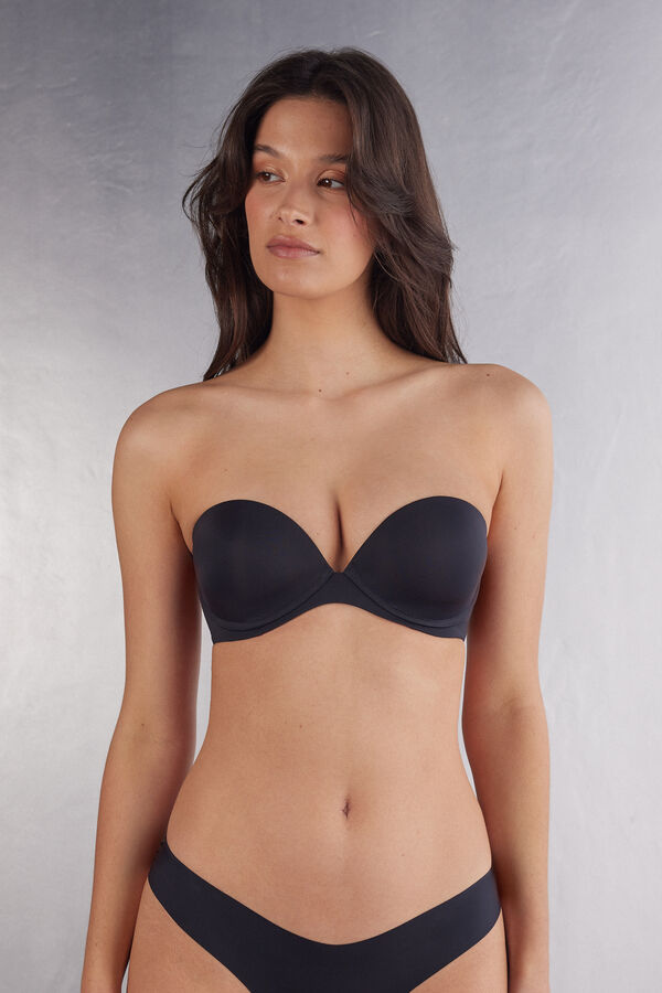 Anna Bandeau Bra in Ultralight Microfiber