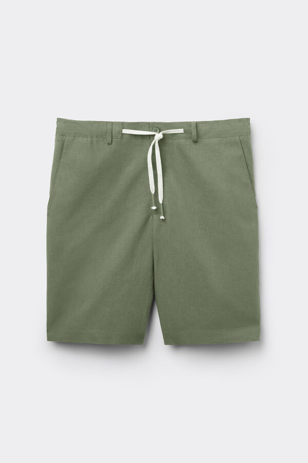 Linen and Cotton Shorts