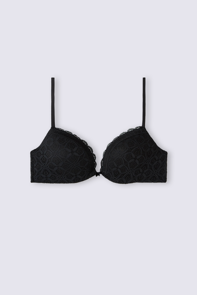 Soutien-gorge push-up en dentelle SILVIA