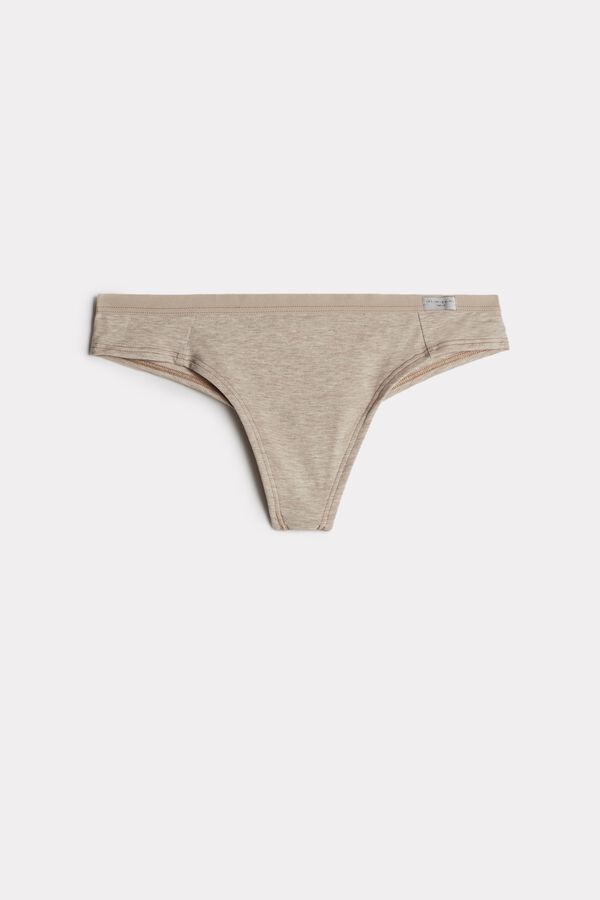 Natural Cotton Brazilian Panties Intimissimi