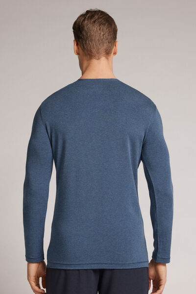 Maglia a Manica Lunga in Modal Cashmere