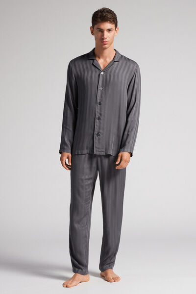 Pyjama Long en Toile de Modal