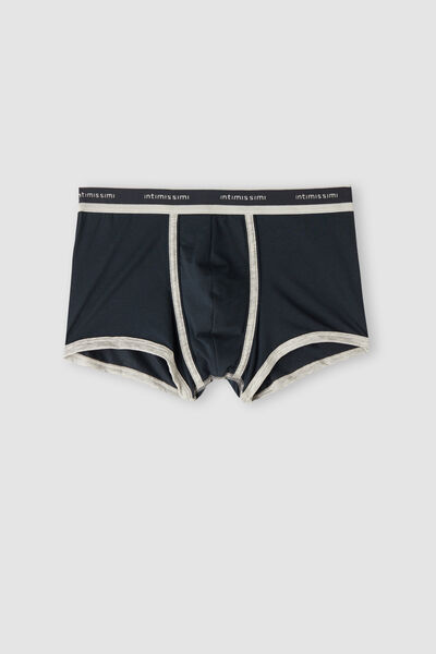 Natural Fresh Cotton Boxers with Logo