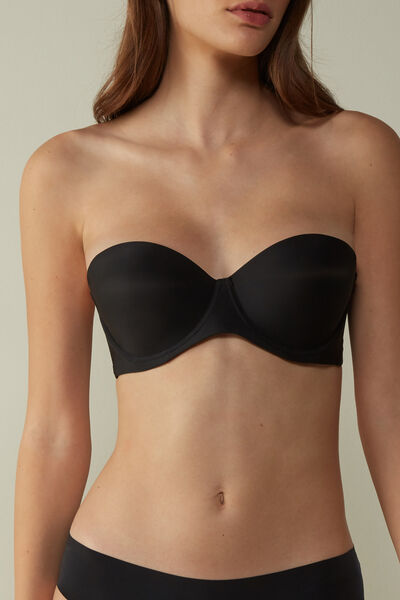 Soutien-gorge bandeau en microfibre GIADA