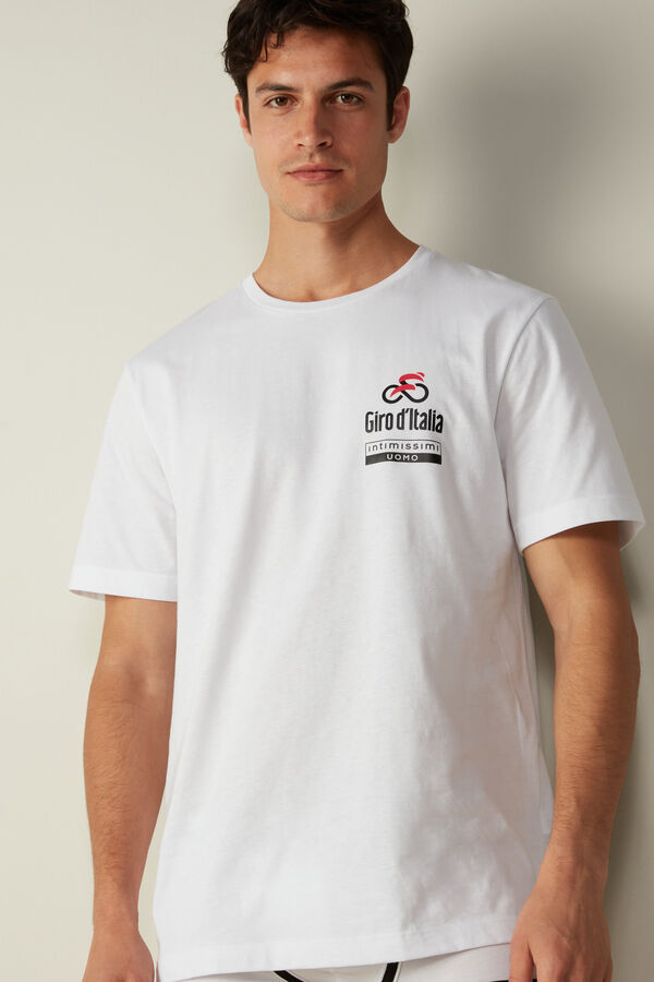 T-Shirt Giro d'Italia van Katoenen Jersey