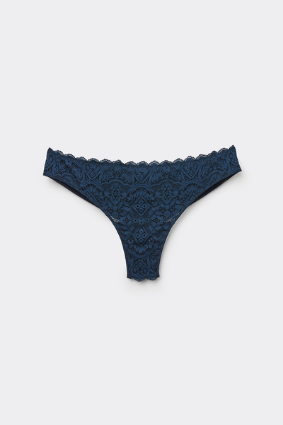 Brazil Slip aus Spitze und Mikrofaser