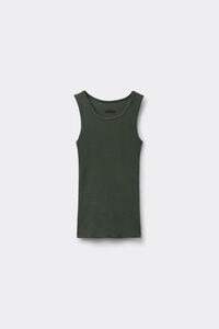 Boys&rsquo; Ribbed Superior Cotton Vest Top