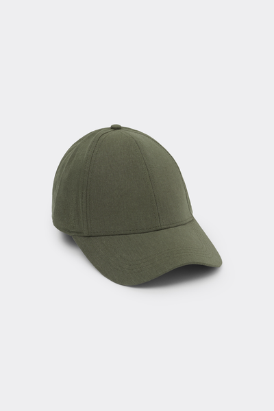Cotton and Linen Canvas Cap