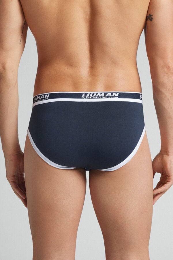 Men’s Superior Cotton Briefs with Logo