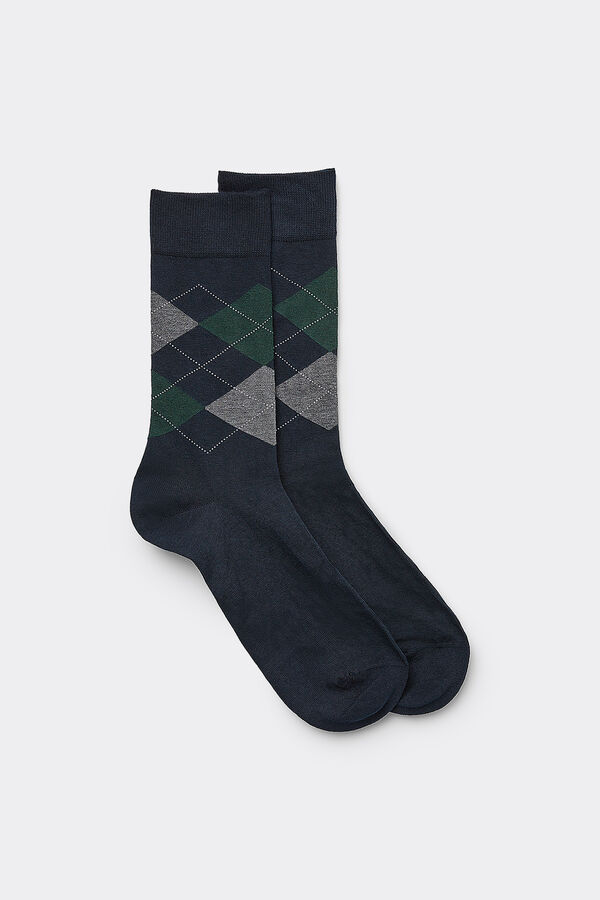 Patterned Soft Cotton Ankle Socks
