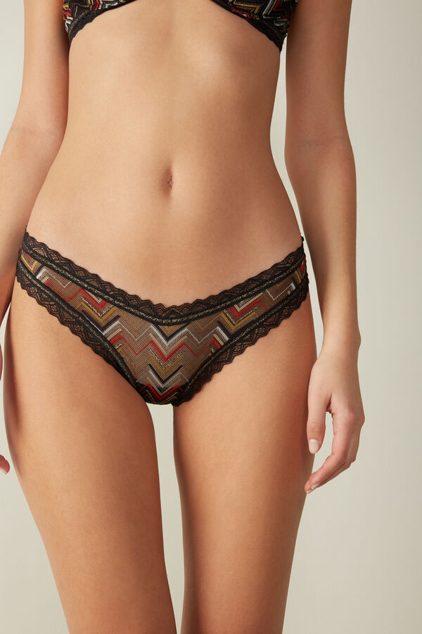 Girlish Twist Brazilian Briefs