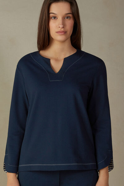 My Comfort Zone Long Sleeve Top in Organic Cotton