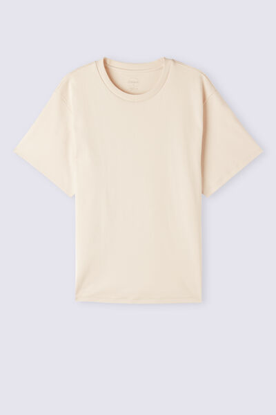 Short-Sleeved Cotton Top