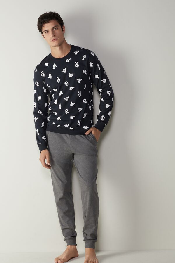 Mickey Hands Long Pants