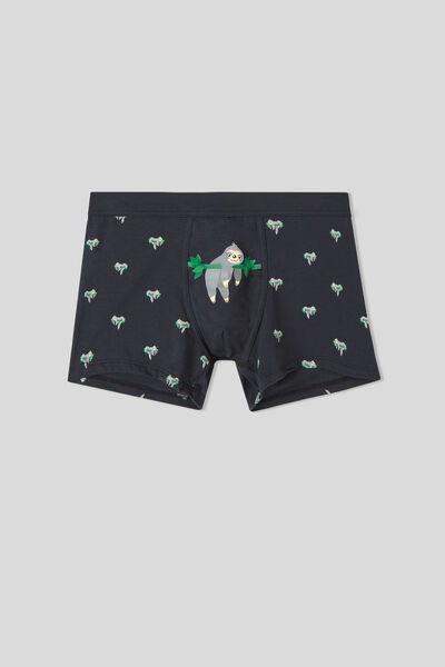 Boxerky Lenochod z Elastické Bavlny Supima®