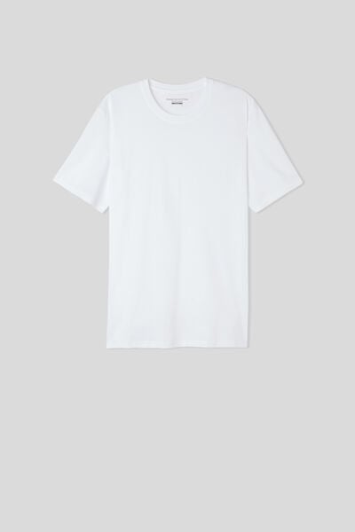 T-shirt από Βαμβακερό Ύφασμα Premium