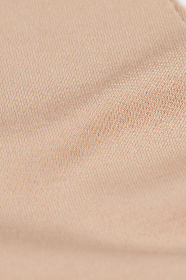 Raw-Cut Cotton Bodysuit