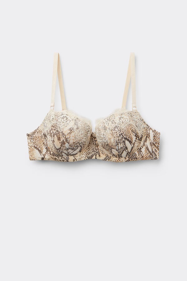 Kígyóbőr Mintás Balconette Melltartó Sofia Seductive Glamour