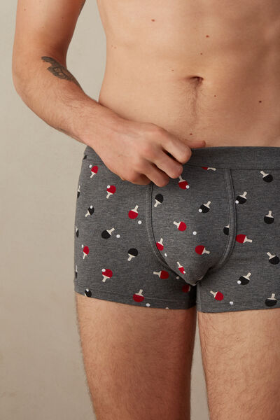 Boxershorts Ping Pong aus elastischer Supima®-Baumwolle