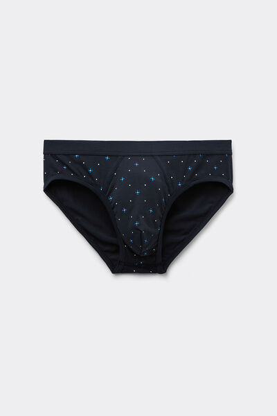 Superior Cotton Briefs with Small Flower Print