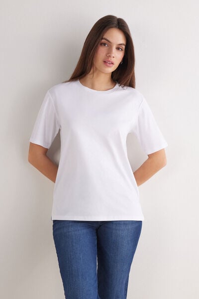 Maglia Manica Corta in Elevated Cotton