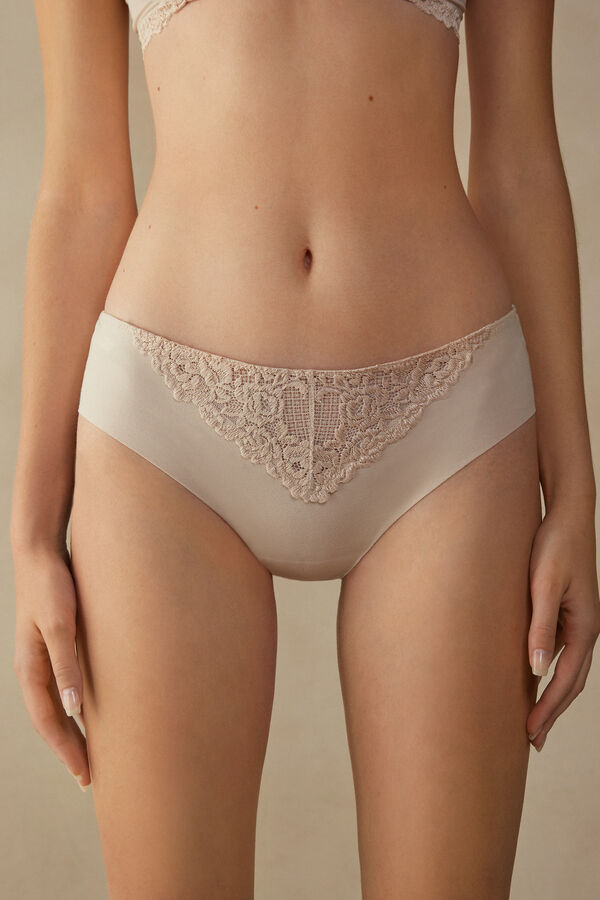 Pretty Flowers Seamless Cotton Panties