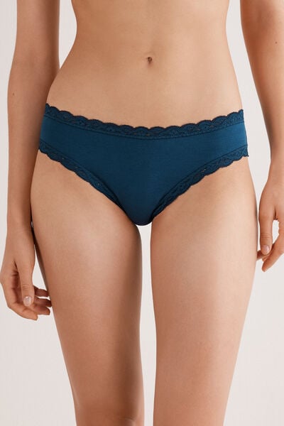 Cotton and Lace Knickers
