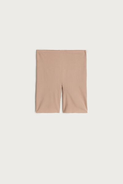 Sömlösa shorts i Supima®-bomull