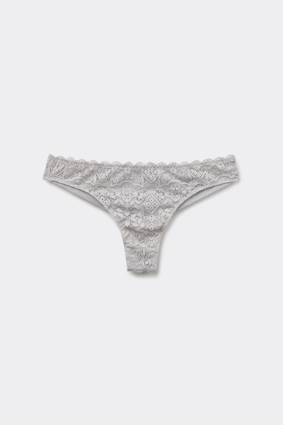 Tanga en Dentelle et Microfibre