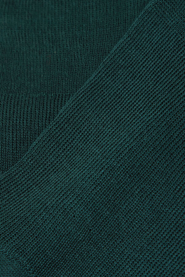 Long Sateen Cotton Lisle Socks