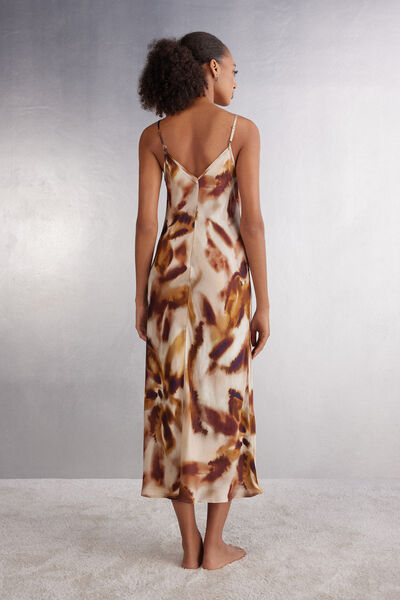 Nuisette longue en viscose SUN GOES DOWN