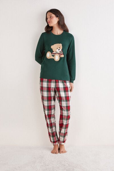 Pigiama in Cotone Cozy Teddy