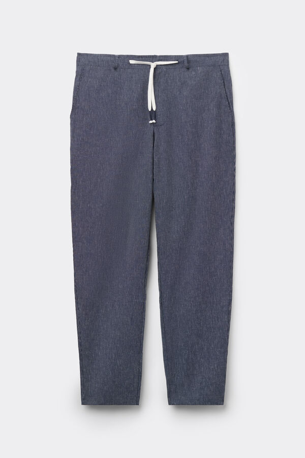 Full Length Linen and Cotton Pants