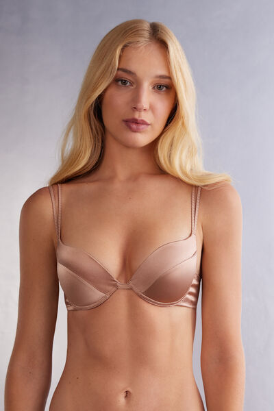 Soutien-gorge super push-up SIMONA en soie