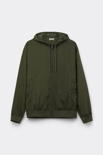 Bomber con Cappuccio Shine