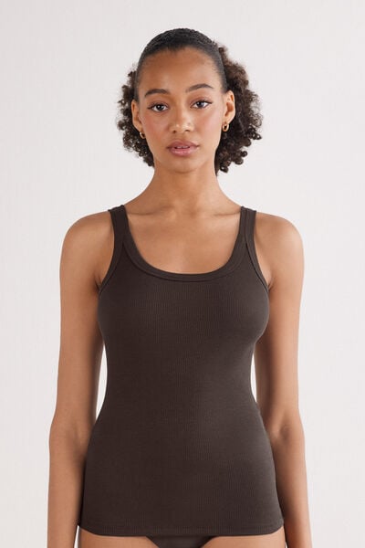 Superior Cotton Racer Back Vest Top